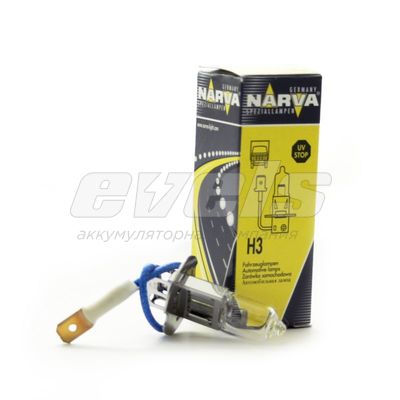 Лампа "NARVA" 24v Н3 70W (PK22s) кор. — основное фото